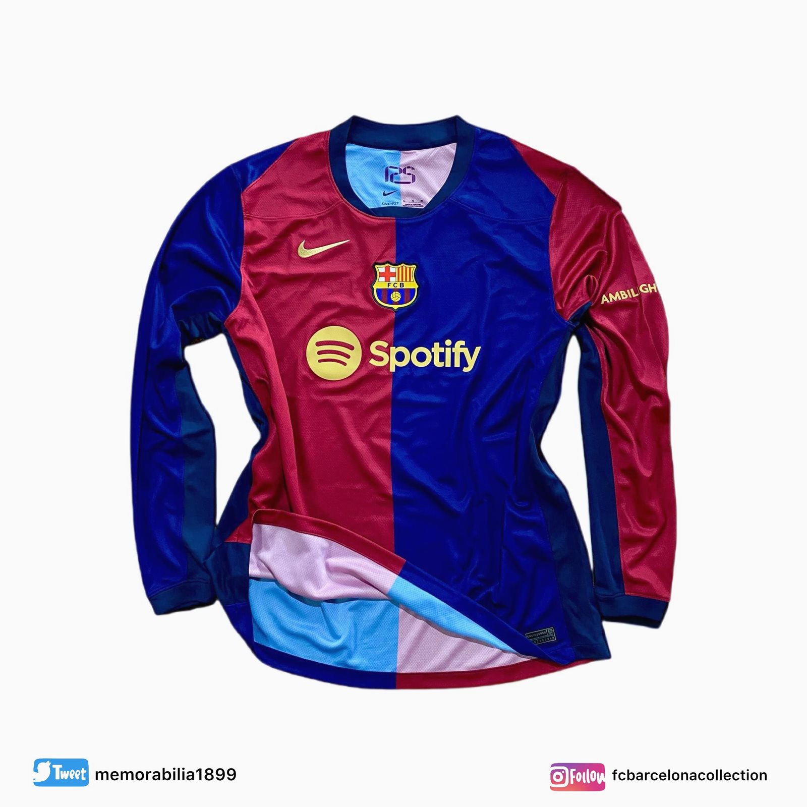 FC Barcelona 24-25 Home Kit - 6 Official Pictures + Launch Date Leaked